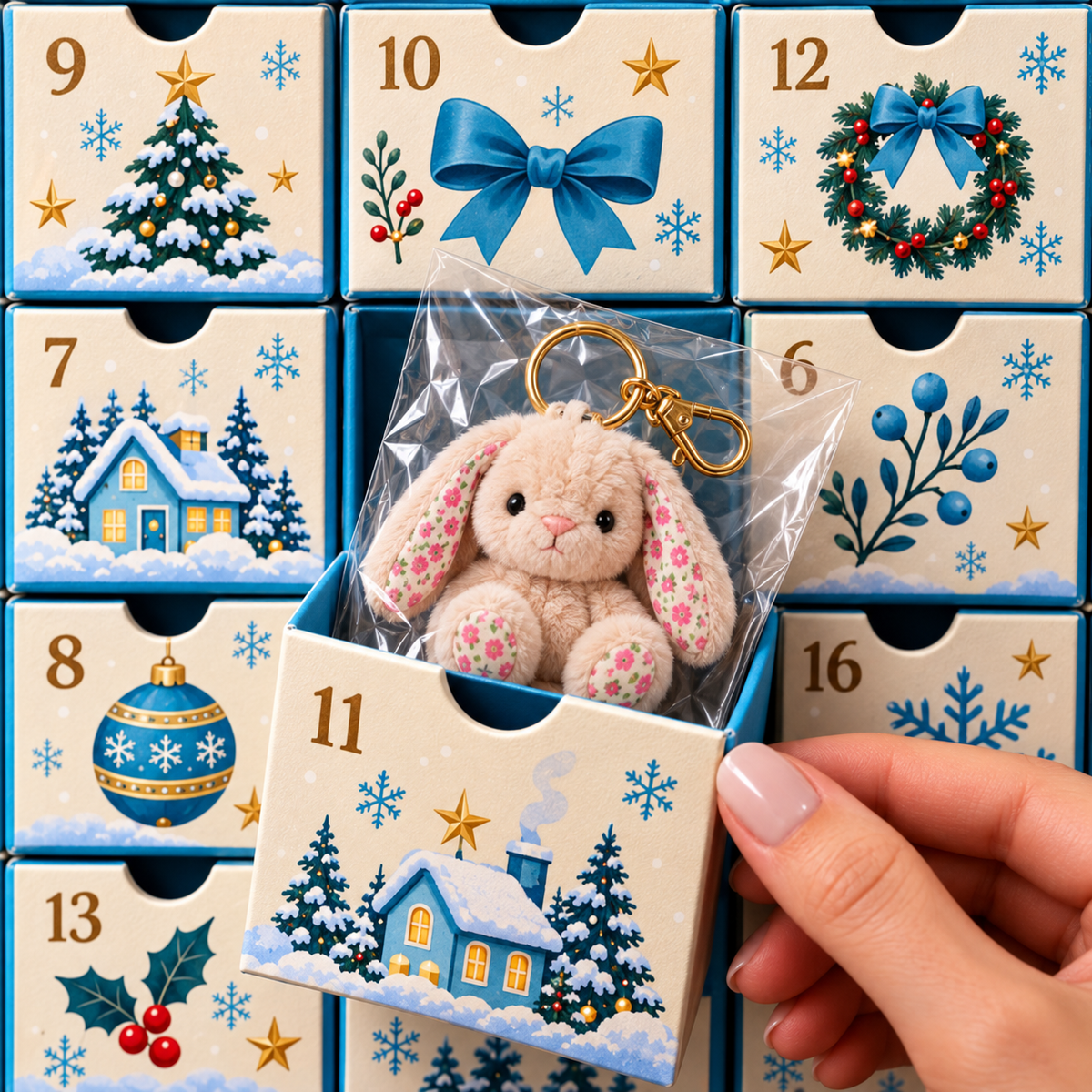 JellyAdvent™ 24-Tage-Plüsch-Adventskalender