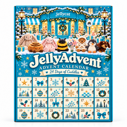 JellyAdvent™ 24-Tage-Plüsch-Adventskalender