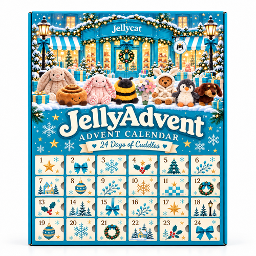 JellyAdvent™ 24-Tage-Plüsch-Adventskalender